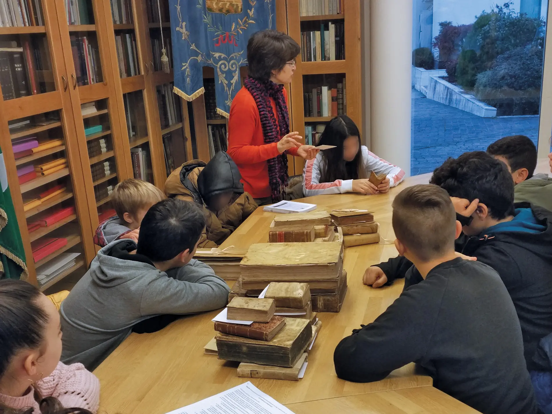 Laboratorio sugli antichi stampatori presso la sala consiliare di Sabbio Chiese