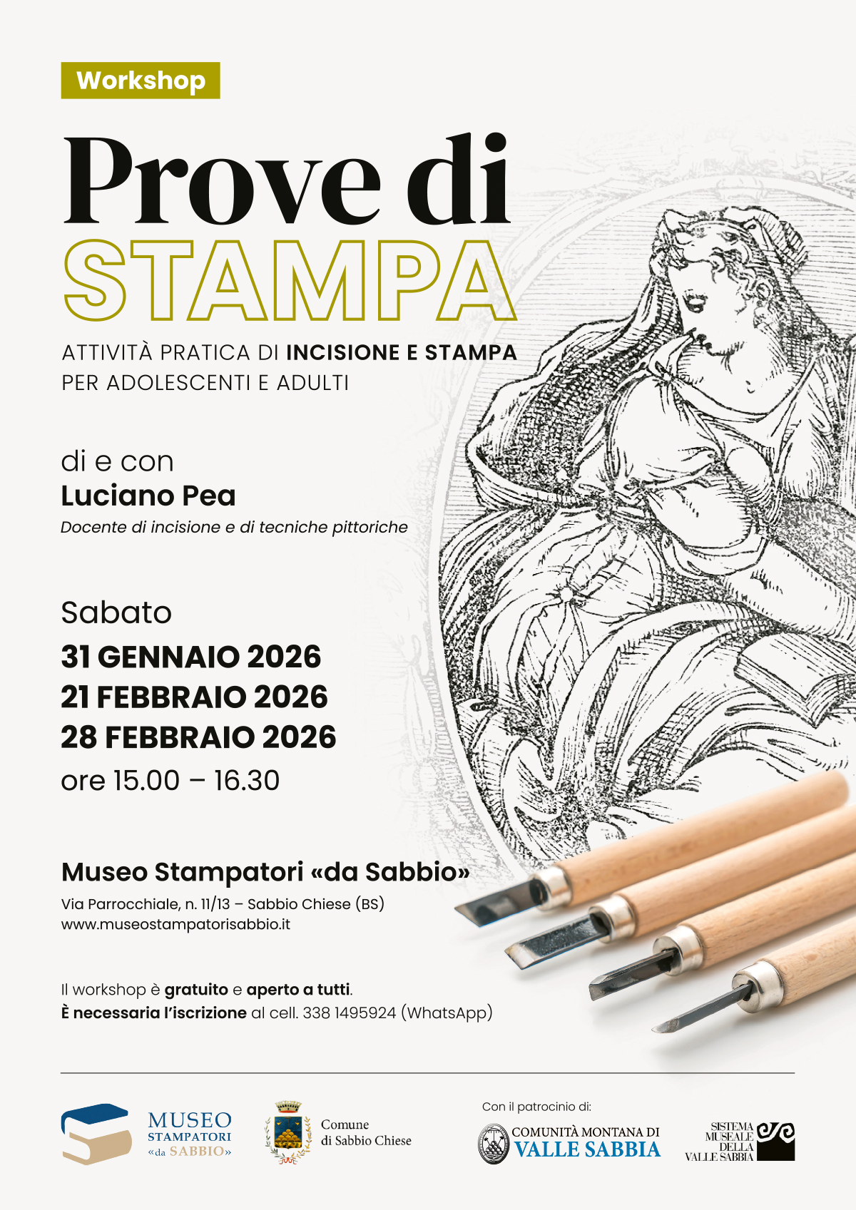 Locandina ”A tu per tu con il libro antico, ima pagina alla volta”